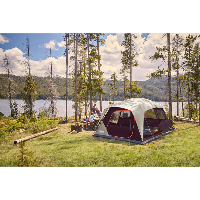 Coleman Skylodge 12-Person Camping Tent, Blackberry image number 8