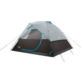 Coleman OneSource Rechargeable 4-Person Camping Dome Tent with Airflow System & LED Lighting