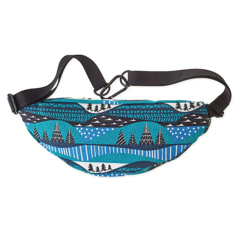 KAVU Stroll Around Canvas Belt Bag image number 7
