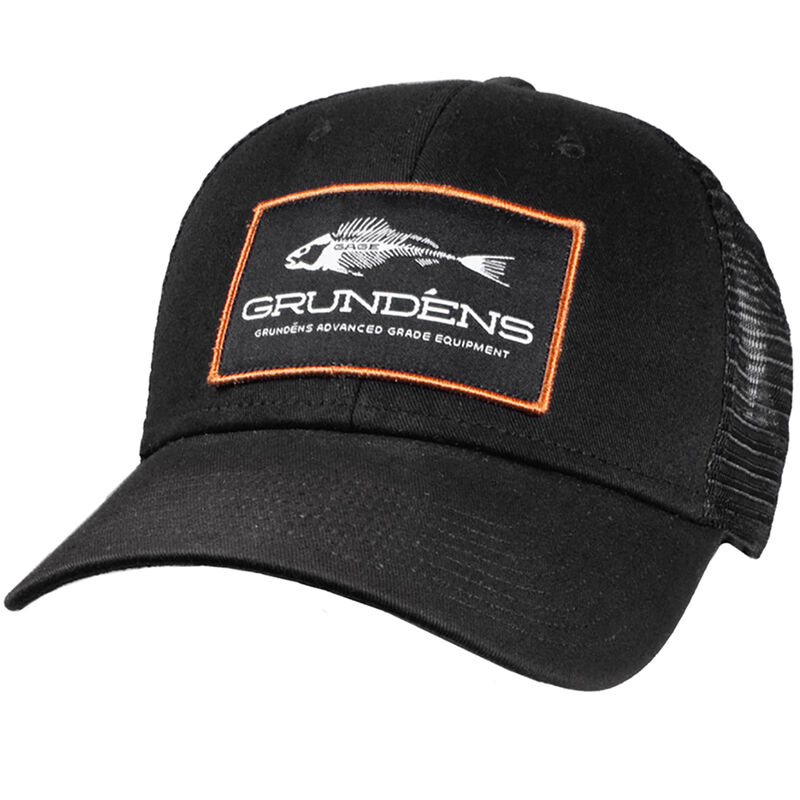 Grundens Men's Logo Trucker Hat image number 1