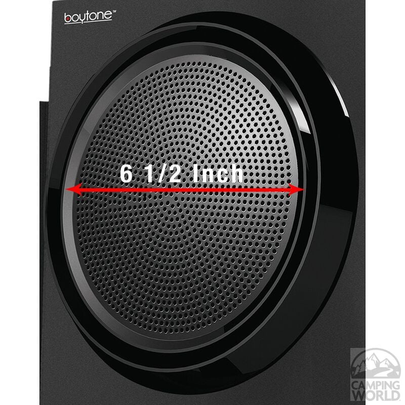 Bluetooth Shelf Speaker System, Black image number 4
