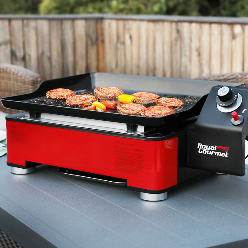 Royal Gourmet Portable Propane Gas Grill & Griddle image number 5