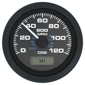 Sierra Premier Pro 3" GPS Speedometer With LCD, 120 MPH