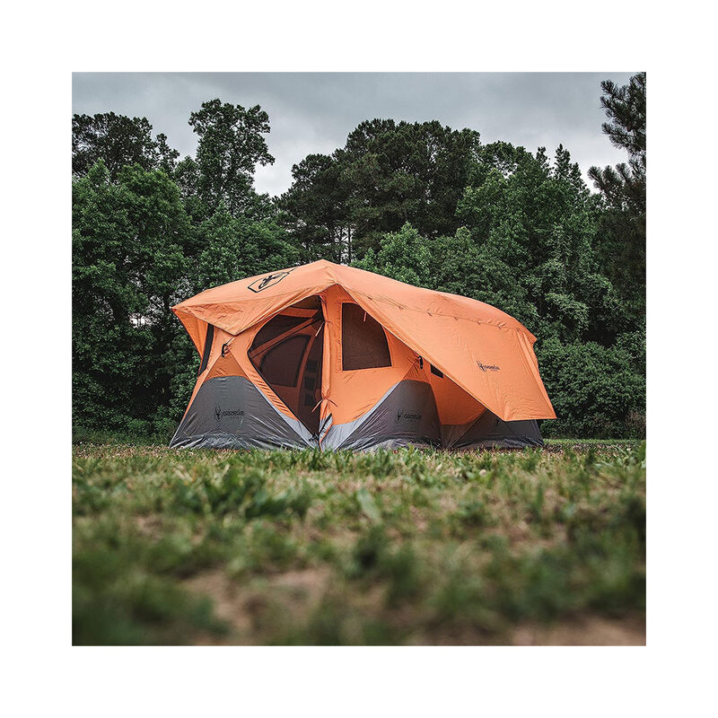 Gazelle Tents T8 Hub Tent, Sunset Orange image number 11