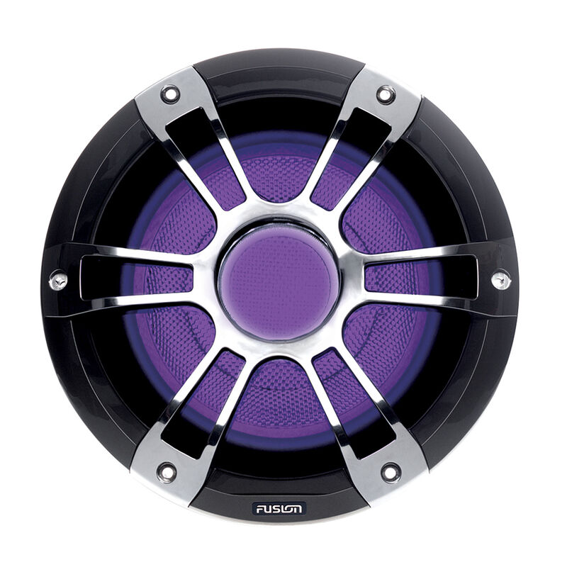 Fusion Signature Series 3 12" Subwoofer, Silver/Chrome Sports Grille, Each image number 1