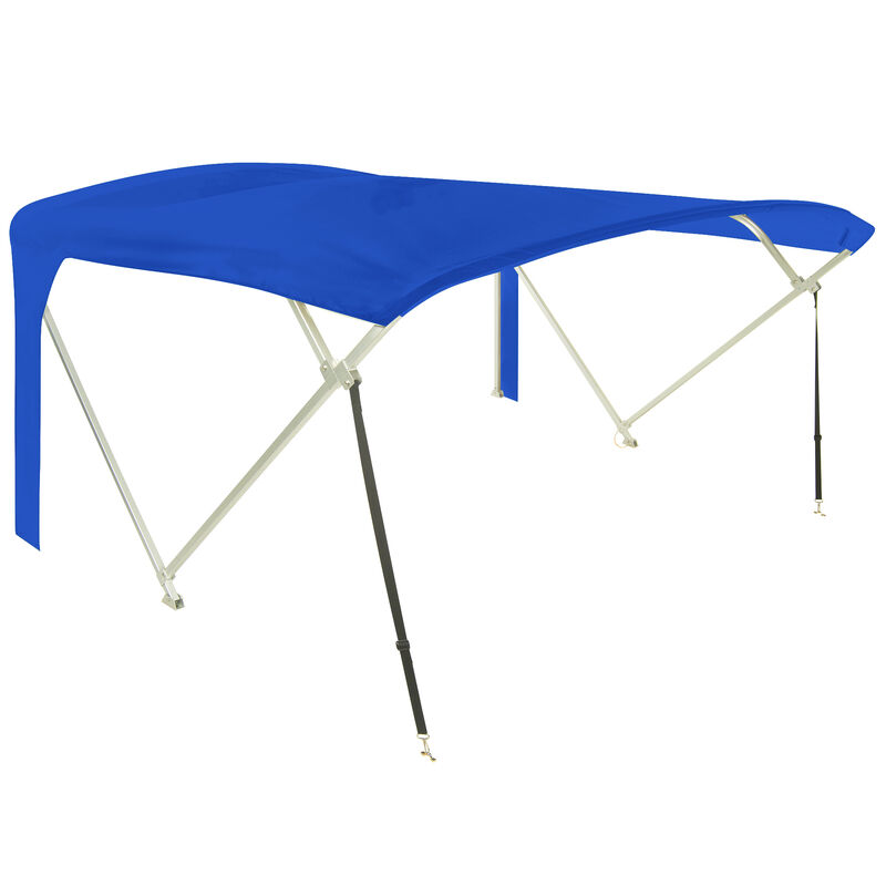 Older Model Buggy Style Pontoon Bimini Top Fabric Only, Sunbrella, 90"-96" Wide image number 1