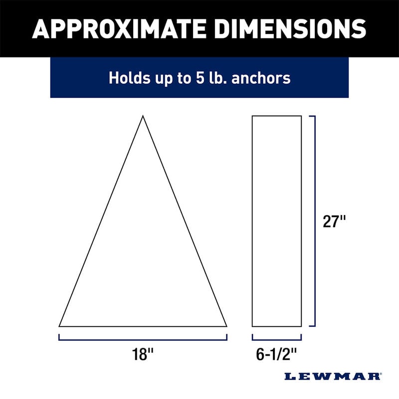 Lewmar Medium Anchor Storage Bag #18073 image number 2