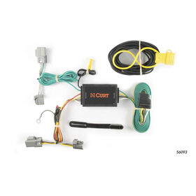 CURT 56093 Custom Wiring, 4-Way Flat, Select Ford Taurus, Explorer, Lincoln MKS