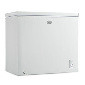 Black+Decker 7.0 cu. ft. Chest Freezer, White