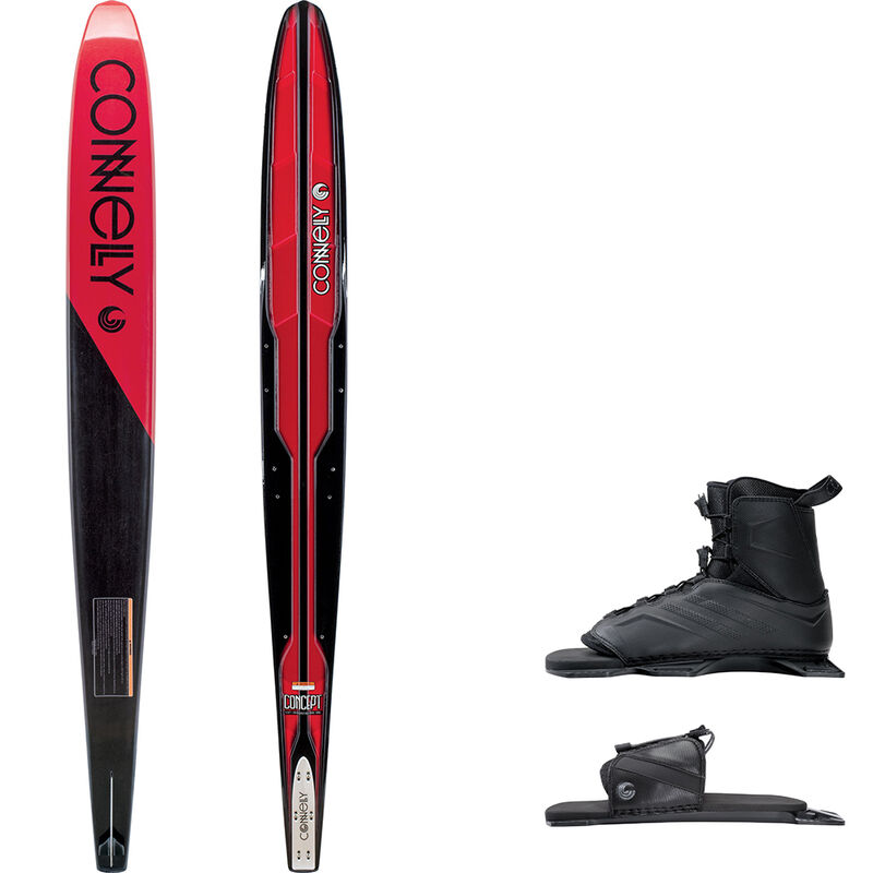 Connelly Concept Slalom Waterski With Tempest Binding And Rear Toe Plate image number 1