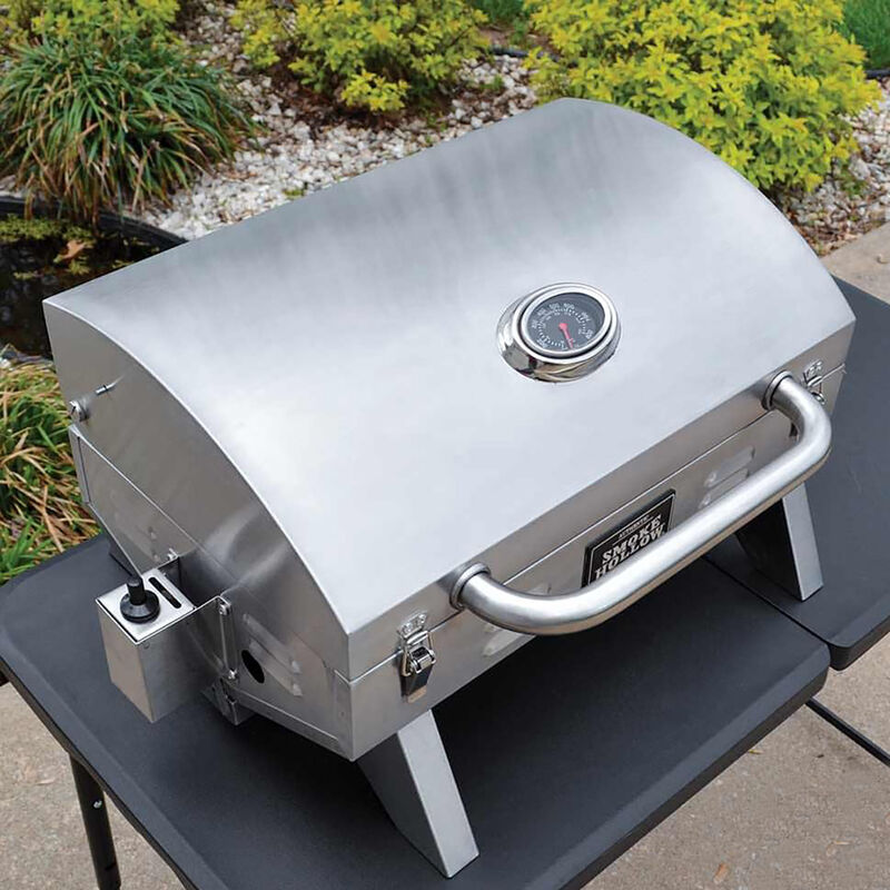 Smoke Hollow Stainless Steel Tabletop Grill image number 3