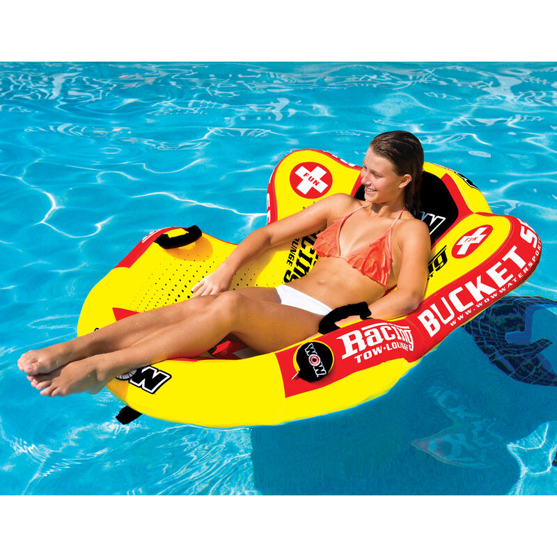 WOW Bucket Seat 1-Person Towable Tube image number 7