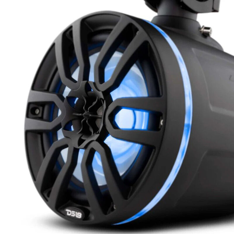 DS18 NXL-X6TP 6.5" Marine Tower Speakers with RGB LED Lights, Pair image number 2