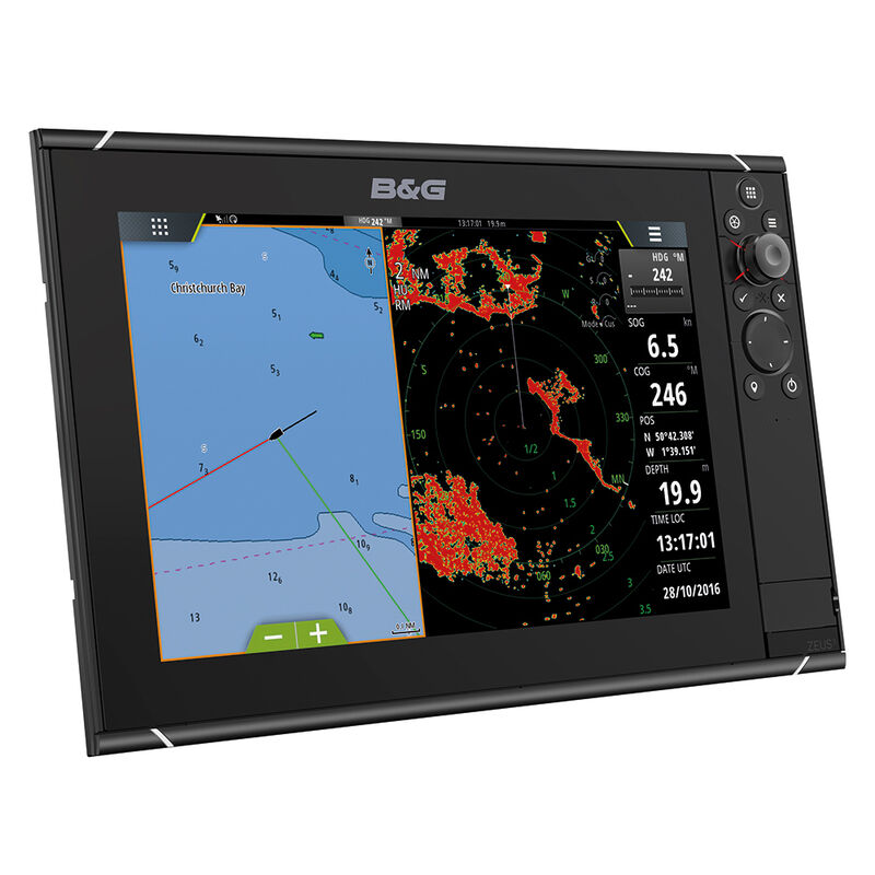 B&G Zeus 3 12" Multifunction Display With Insight Charts image number 1