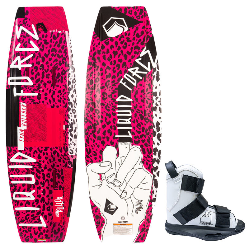 Liquid Force Aero Bullox Wakeboard with CTRL Imperial V2 Bindings