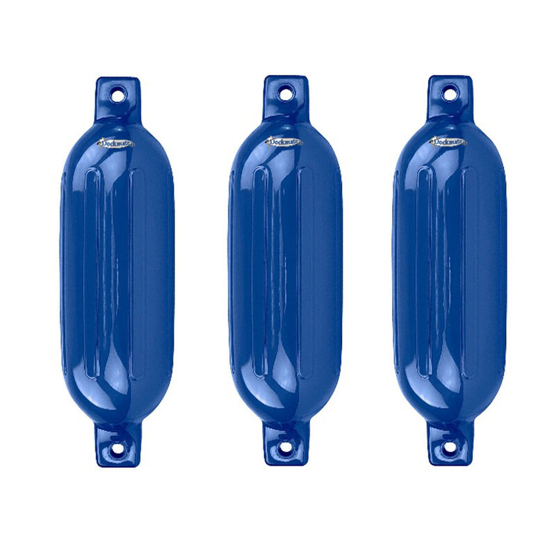 Dockmate UV Protected Tuff Shield Fender, 5-1/2" x 20" 3-PACK - Blue