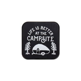 Camco Life is Better at the Campsite 2" Hitch Receiver Cover, Sketch