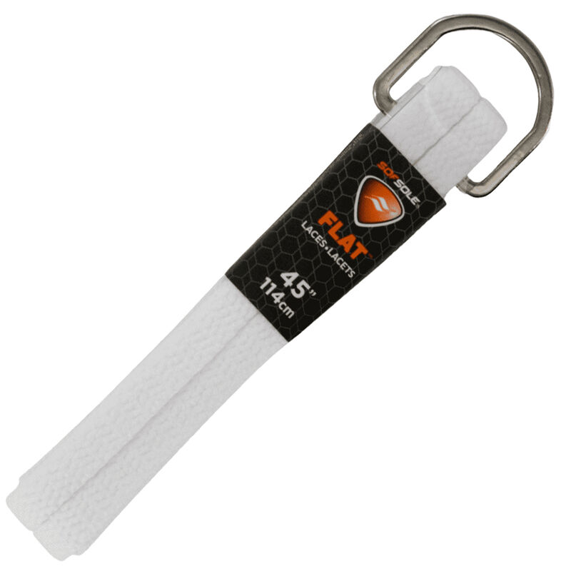Sof Sole Athletic Flat Laces, White image number 1