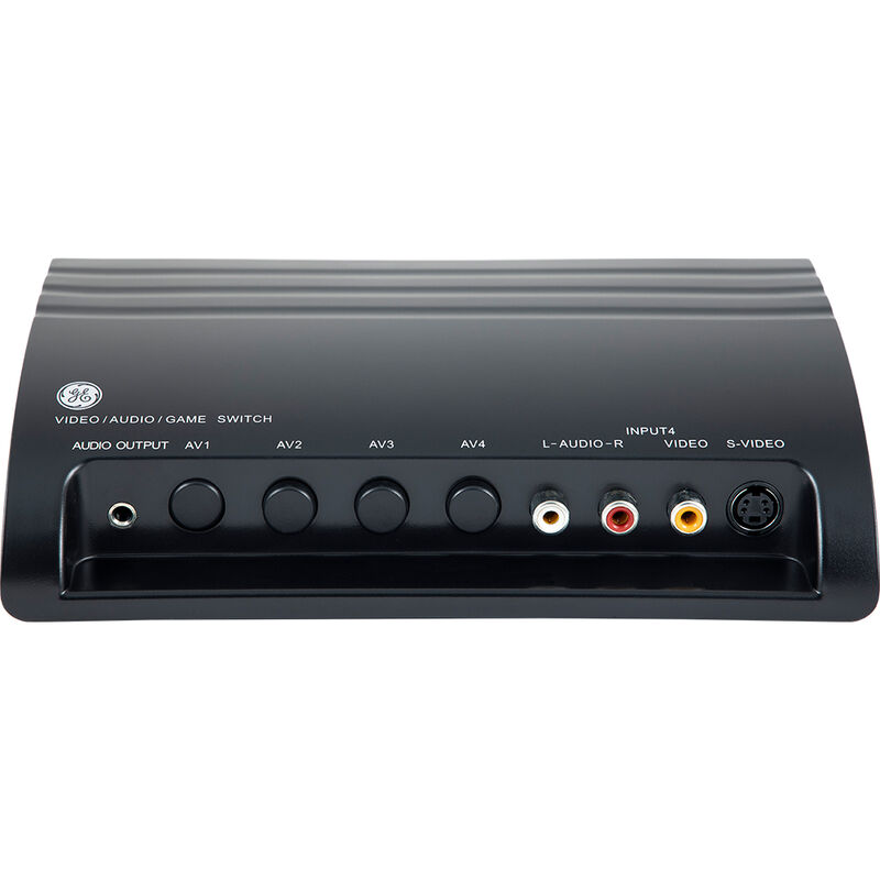 GE Pro 4-Device Audio/Video Switch with S-Video image number 1