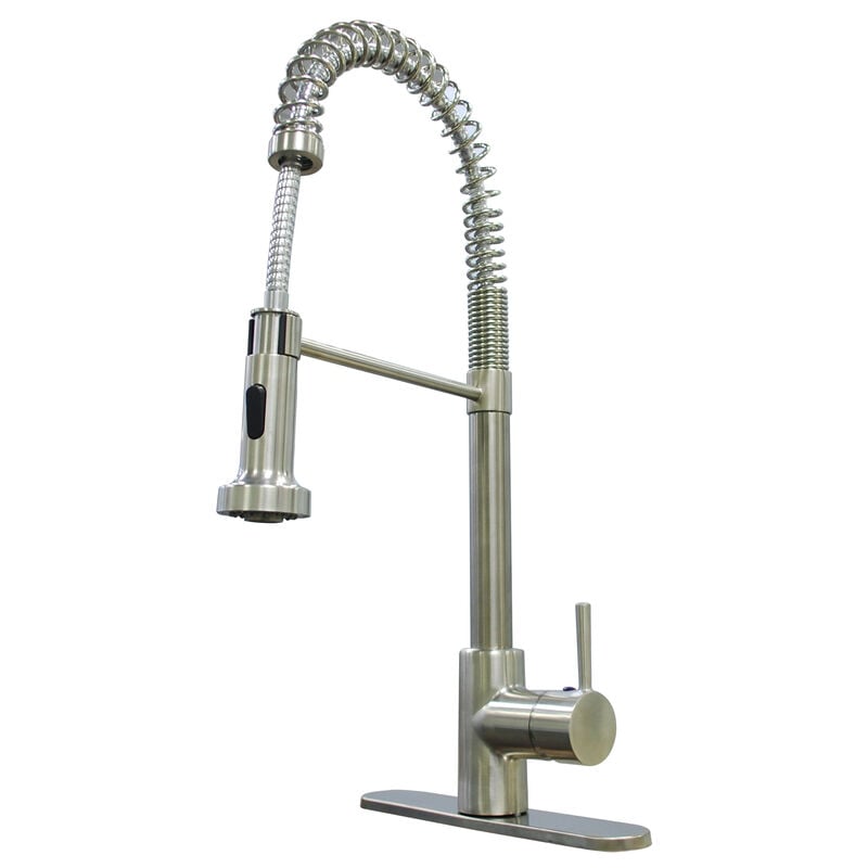 Empire RV Metal Spring Pull-Down Kitchen Faucet with Sprayer image number 1