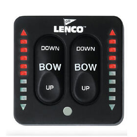 Lenco LED Two-Piece Tactile Switch For Single Actuator Systems