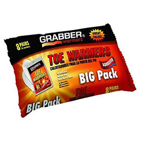 Grabber Toe Warmers, 8 Pk.
