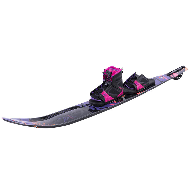 HO Women's Carbon Omni Slalom Waterski With Free-Max Binding And Rear Toe Plate image number 2