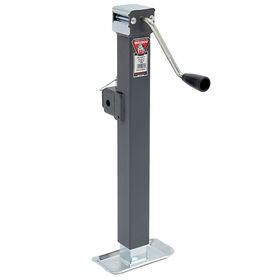 Bulldog Trailer Tongue Jack, Manual Square Sidewind Swivel Jack
