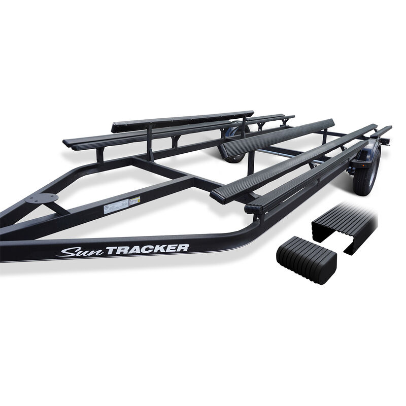 Caliber 2" x 4" Bunk Wrap Kit, 24' Roll with 4 Endcaps, Black image number 4