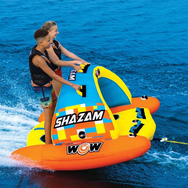 WOW 2-Rider Shazam Towable Tube image number 4