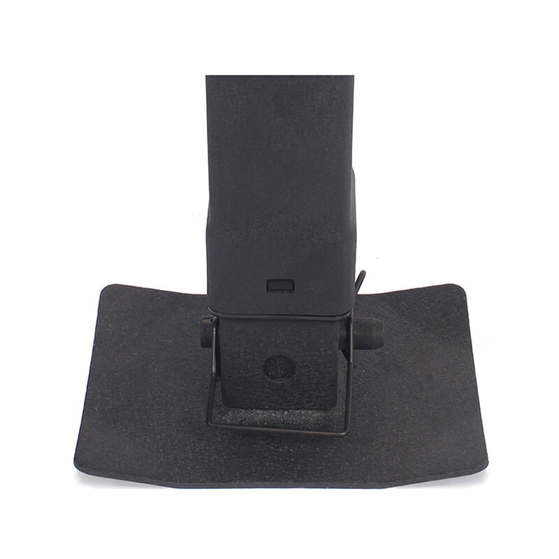 Trailer Valet Blackout 7,000 lbs Side Wind Jack, Welded Pipe Mount - 15 inch travel image number 4