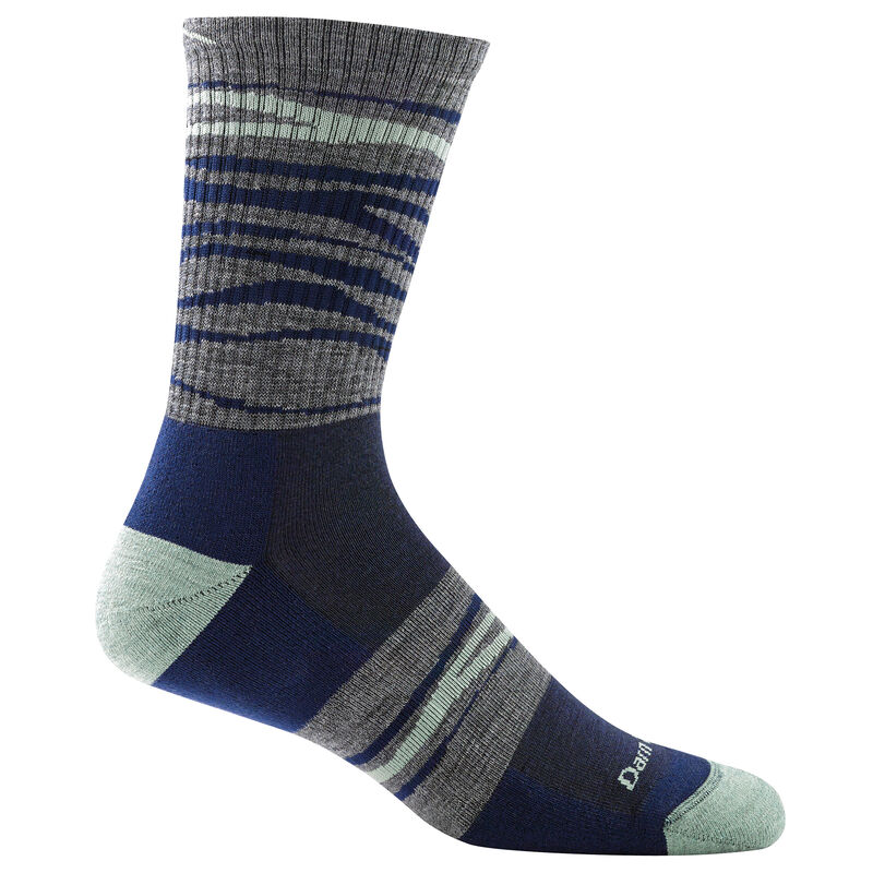 Darn Tough Men's Switchback Micro Crew Light Cushion Sock image number 1