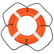 Life Ring USCG/SOLAS Approved Orange 30"