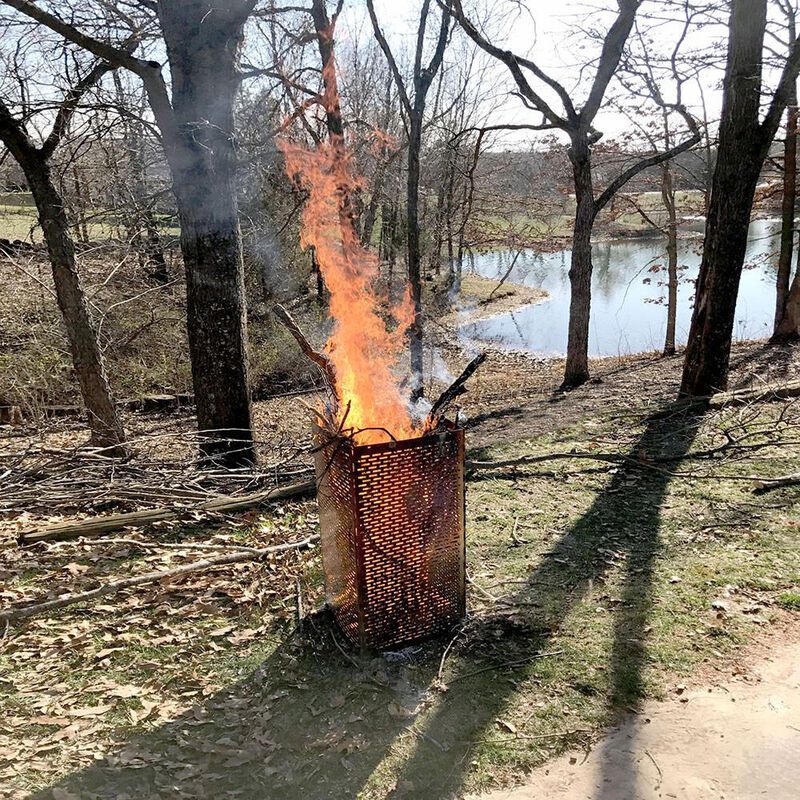 Sportsman Series Folding Steel Fire Cage image number 11