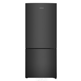 Contoure 15.5 cu.ft. 2-Door Frost Free Refrigerator - Black Stainless Steel 