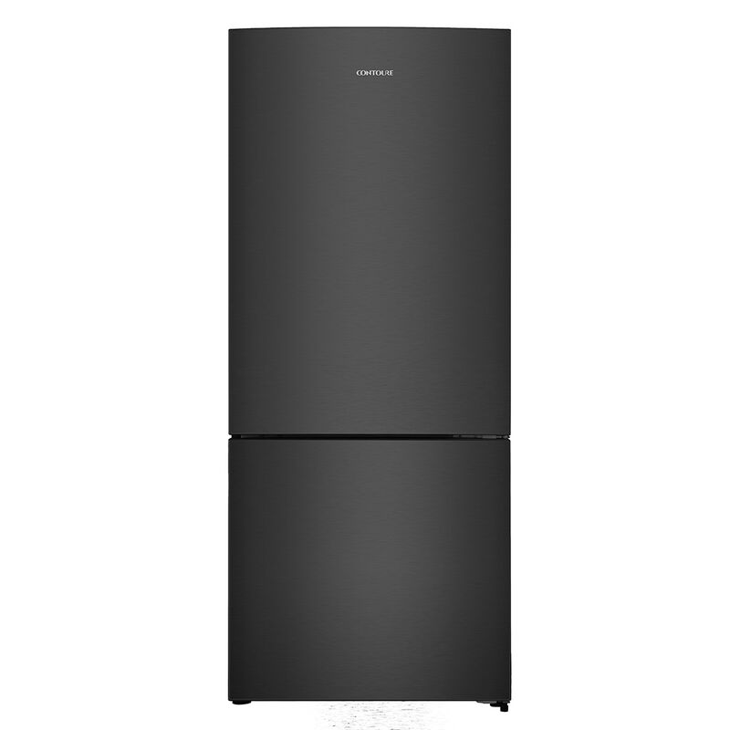 Contoure 15.5 cu.ft. 2-Door Frost Free Refrigerator - Black Stainless Steel 