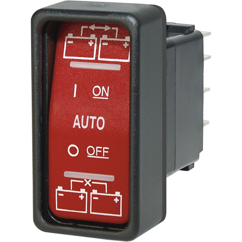 Blue Sea Systems SPDT Remote Control Contura Switch ON-OFF-ON image number 1