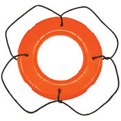 Life Ring USCG Approved, Orange (30")