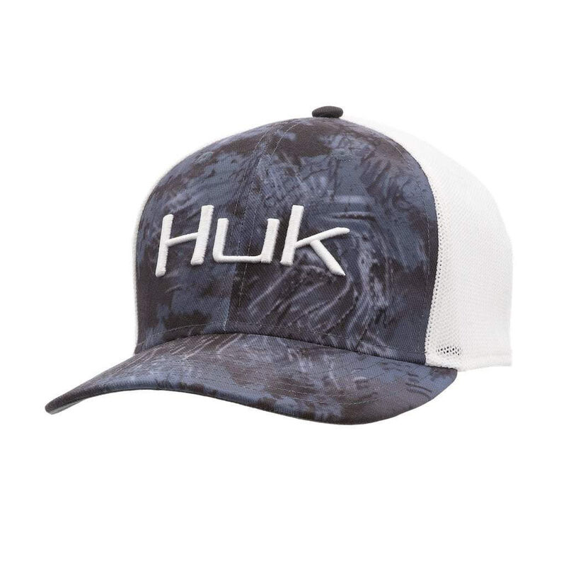 HUK Men’s Camo Stretch Trucker Cap image number 1