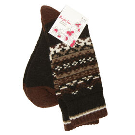 Bright Star Women&rsquo;s Snowflake Wool-Blend Sock
