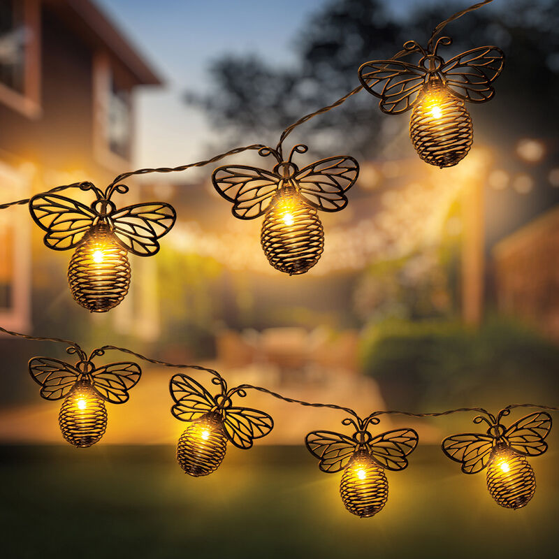 Colorways 10' Bumblebee String Light image number 2