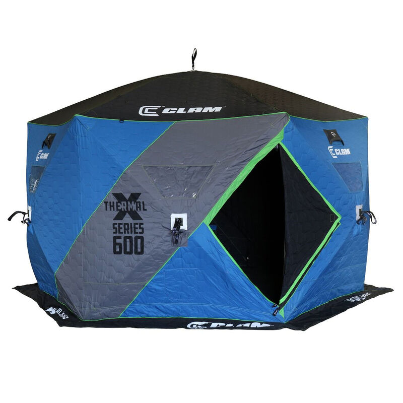 Clam Outdoors X-600 Thermal Hub Shelter  image number 1