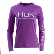 HUK Women’s Pursuit Vented Long-Sleeve Top