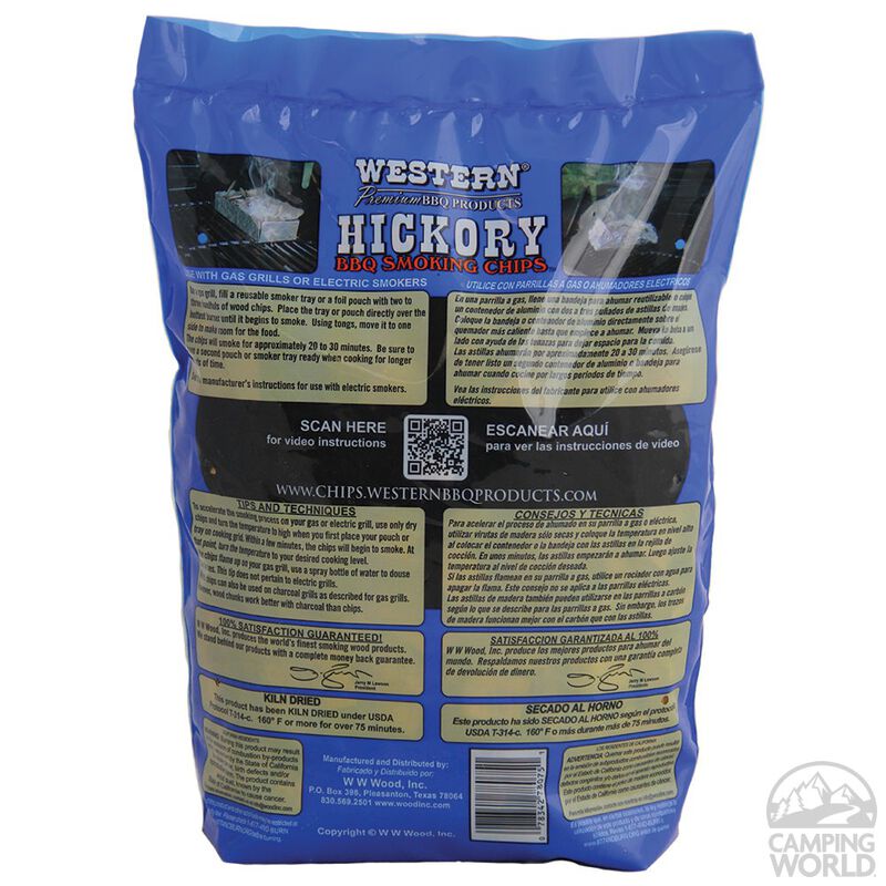 Western Hickory BBQ Wood Smoking Chips image number 3