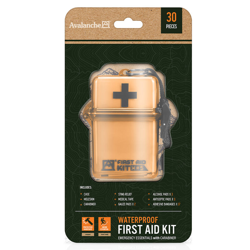 Avalanche Camping 30-Piece Mini First Aid Kit image number 3