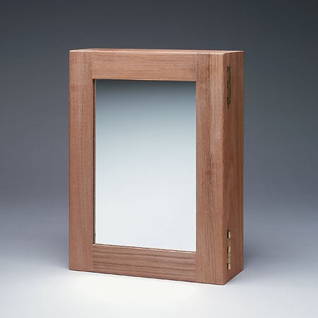 Whitecap Teak Medicine Chest w/Mirror