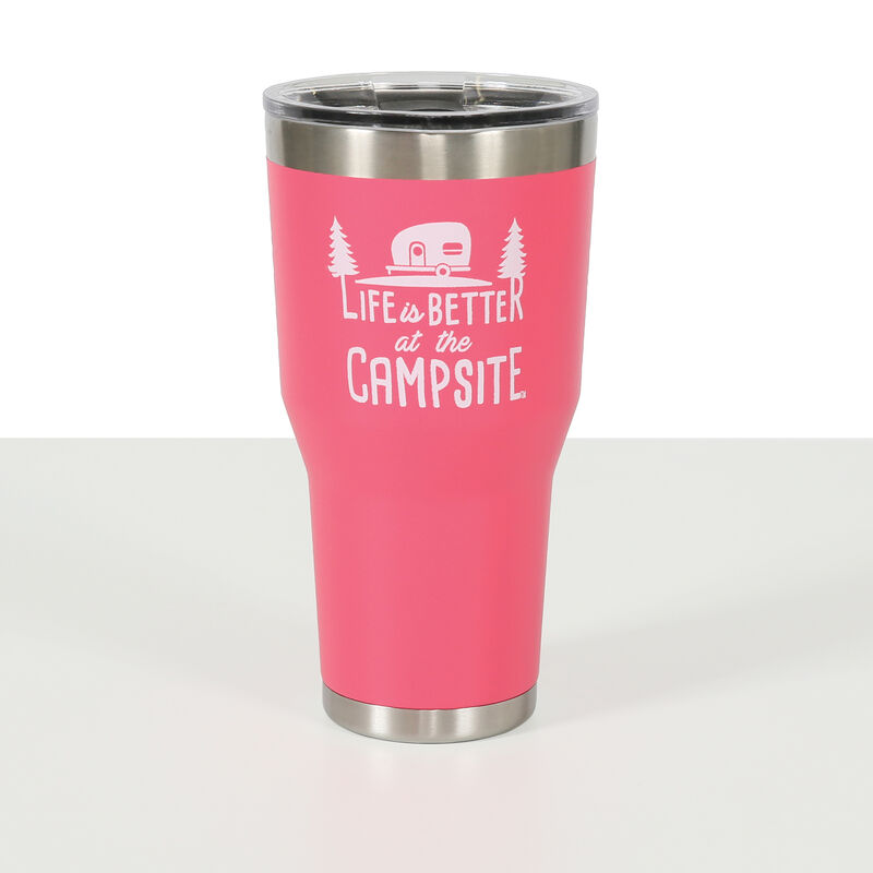 Camco Life is Better at the Campsite Insulated Tumbler image number 1