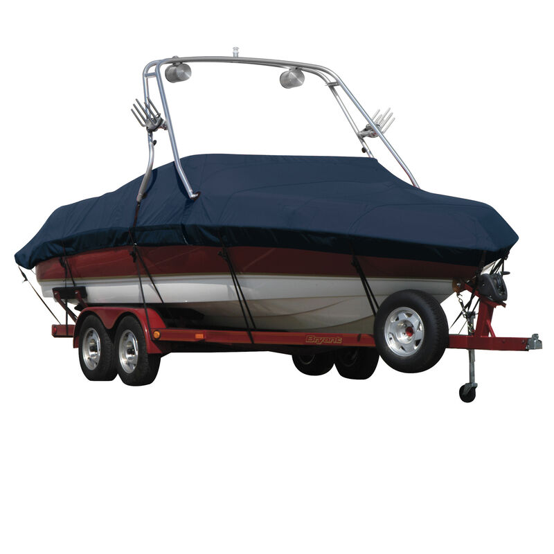Exact Fit Sunbrella Boat Cover For Moomba Outback V W/Ski Pylon Covers Platform image number 7
