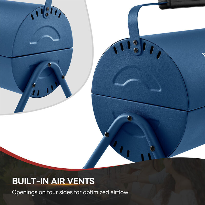 The Royal Gourmet CC1015B 2 Burn Portable Charcoal Grill  image number 17