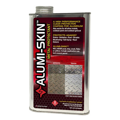 Caliber Alumi-Skin Metal Protectant, Quart